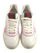 Gucci Web Accent Leather Sneakers
