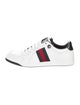 Gucci Web Accent Leather Sneakers