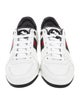 Gucci Web Accent Leather Sneakers