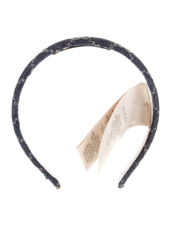 Gucci GG Denim Headband