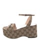 Gucci GG Canvas Canvas Sandals
