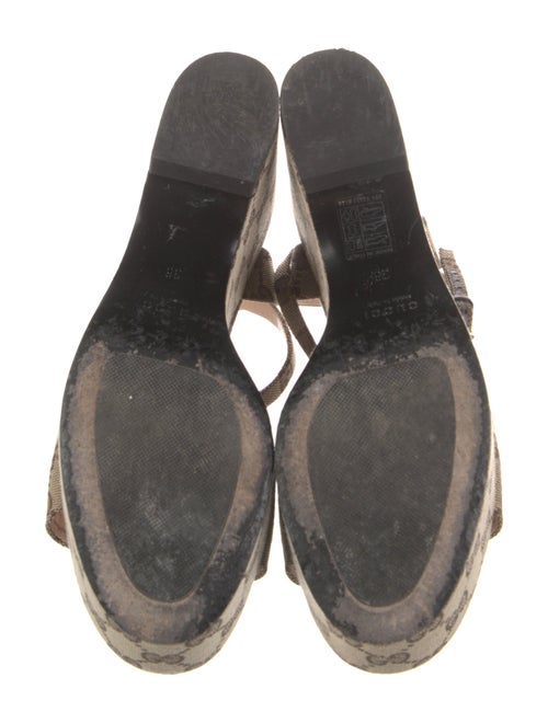 Gucci GG Canvas Canvas Sandals