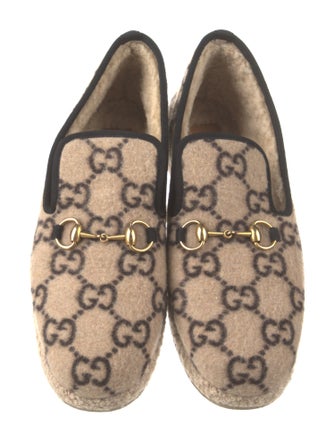 Gucci 1955 Horsebit Accent Wool Sneakers