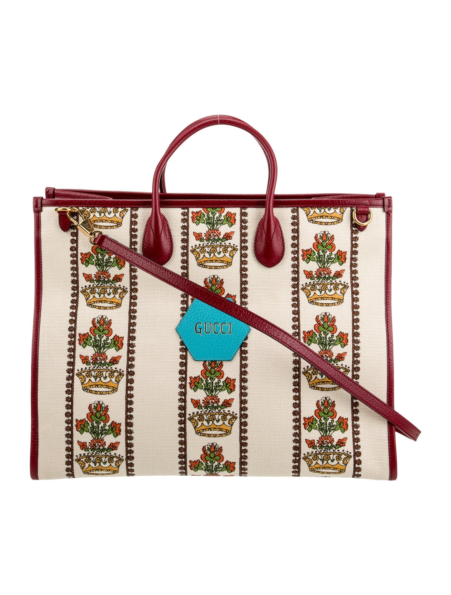 Gucci Canvas Bucket Bag