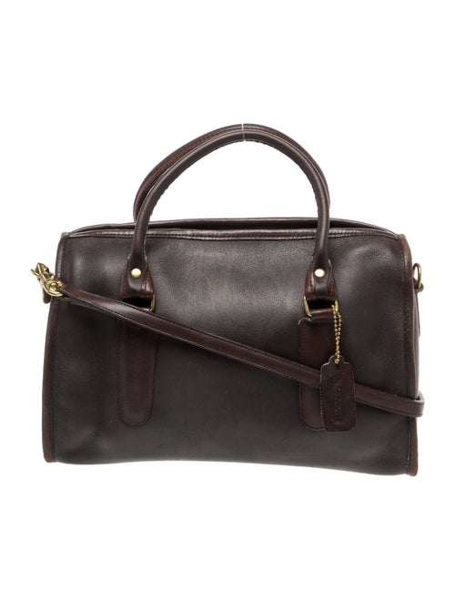 Coach Leather Top Handle Bag