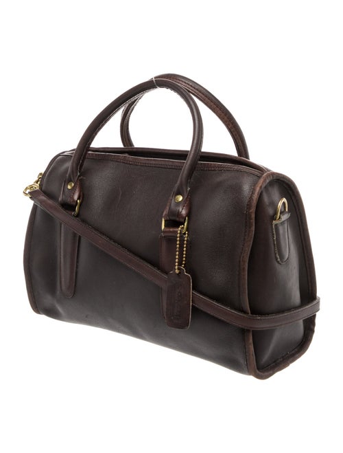 Coach Leather Top Handle Bag