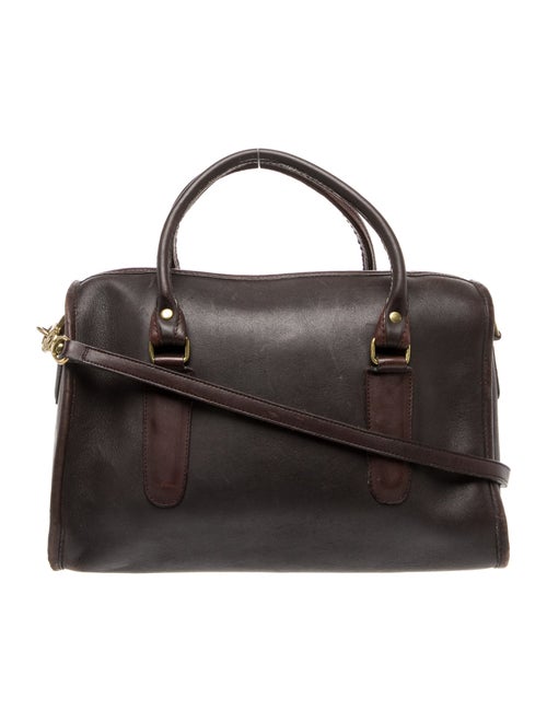 Coach Leather Top Handle Bag