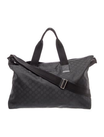 Gucci GG Nylon Weekender Bag