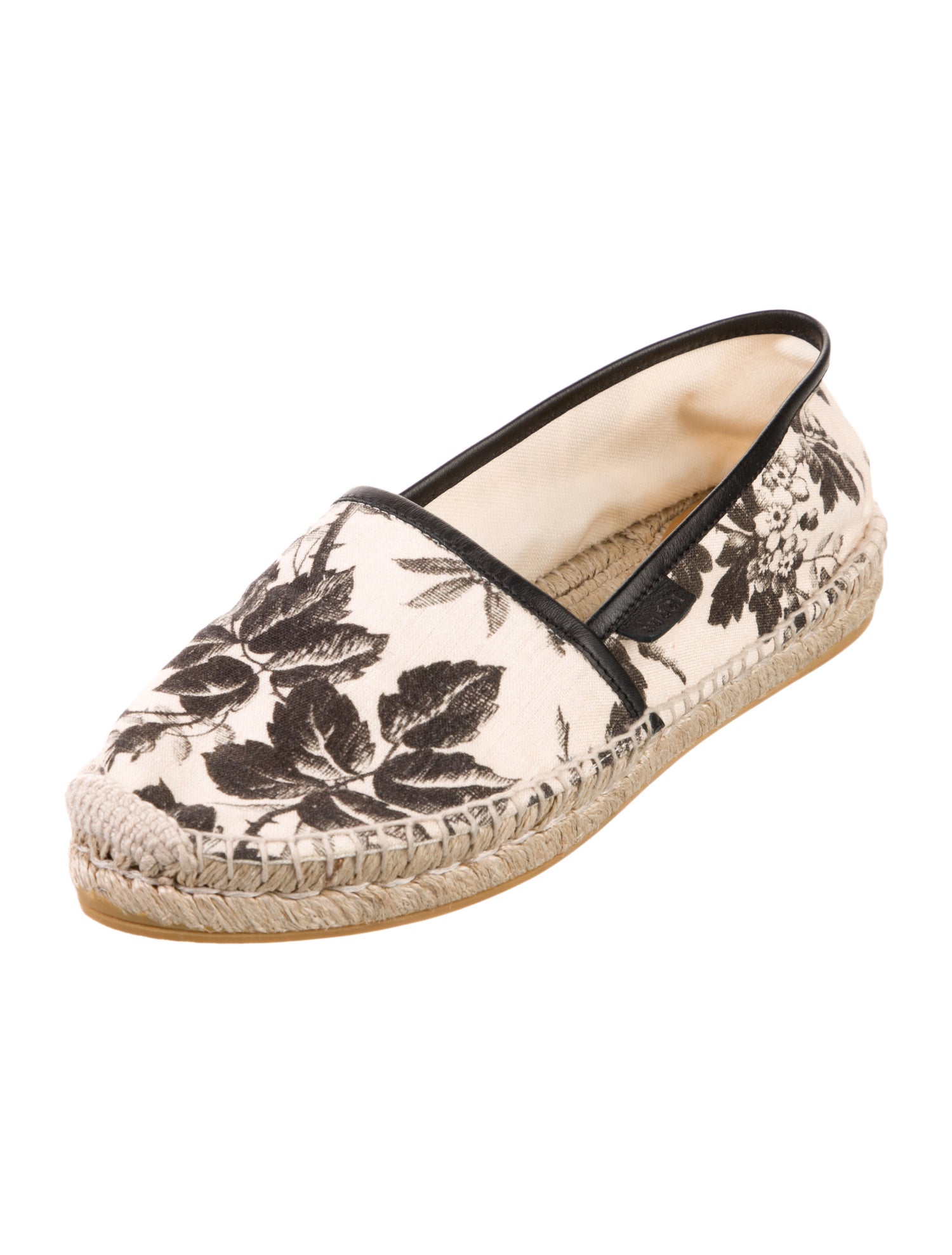 Gucci Canvas Printed Espadrilles