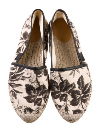 Gucci Canvas Printed Espadrilles