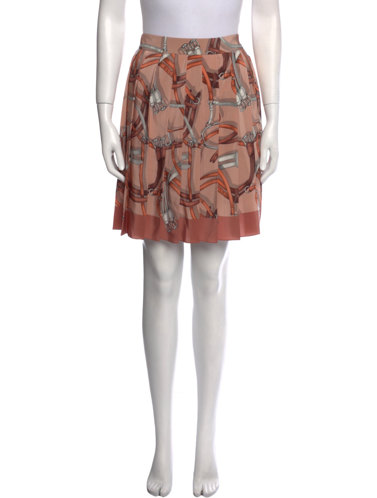 Gucci Silk Mini Skirt