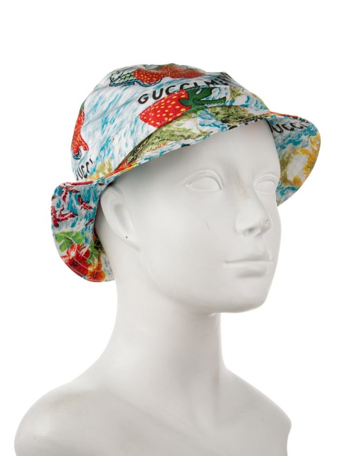 Gucci 2022 Strawberry Smoothie Bucket Hat