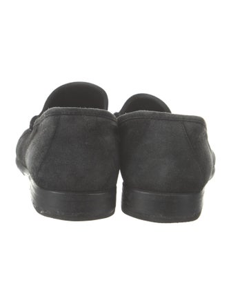Gucci 1955 Horsebit Accent Suede Loafers