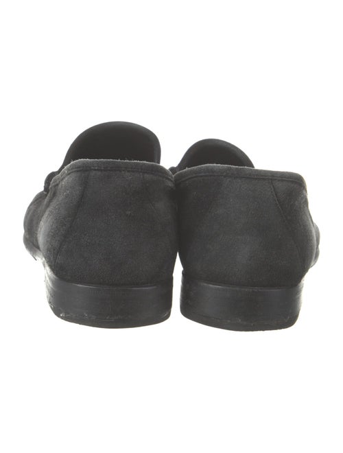 Gucci 1955 Horsebit Accent Suede Loafers