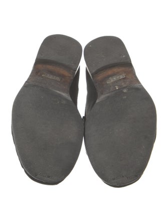 Gucci 1955 Horsebit Accent Suede Loafers