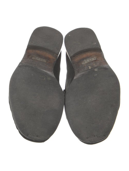 Gucci 1955 Horsebit Accent Suede Loafers