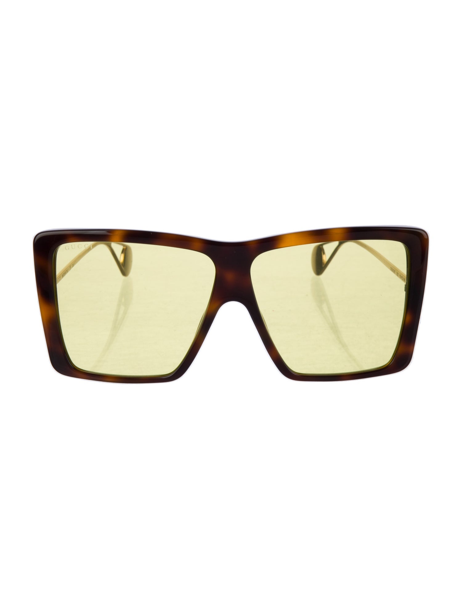 Gucci Interlocking G Logo Square Sunglasses