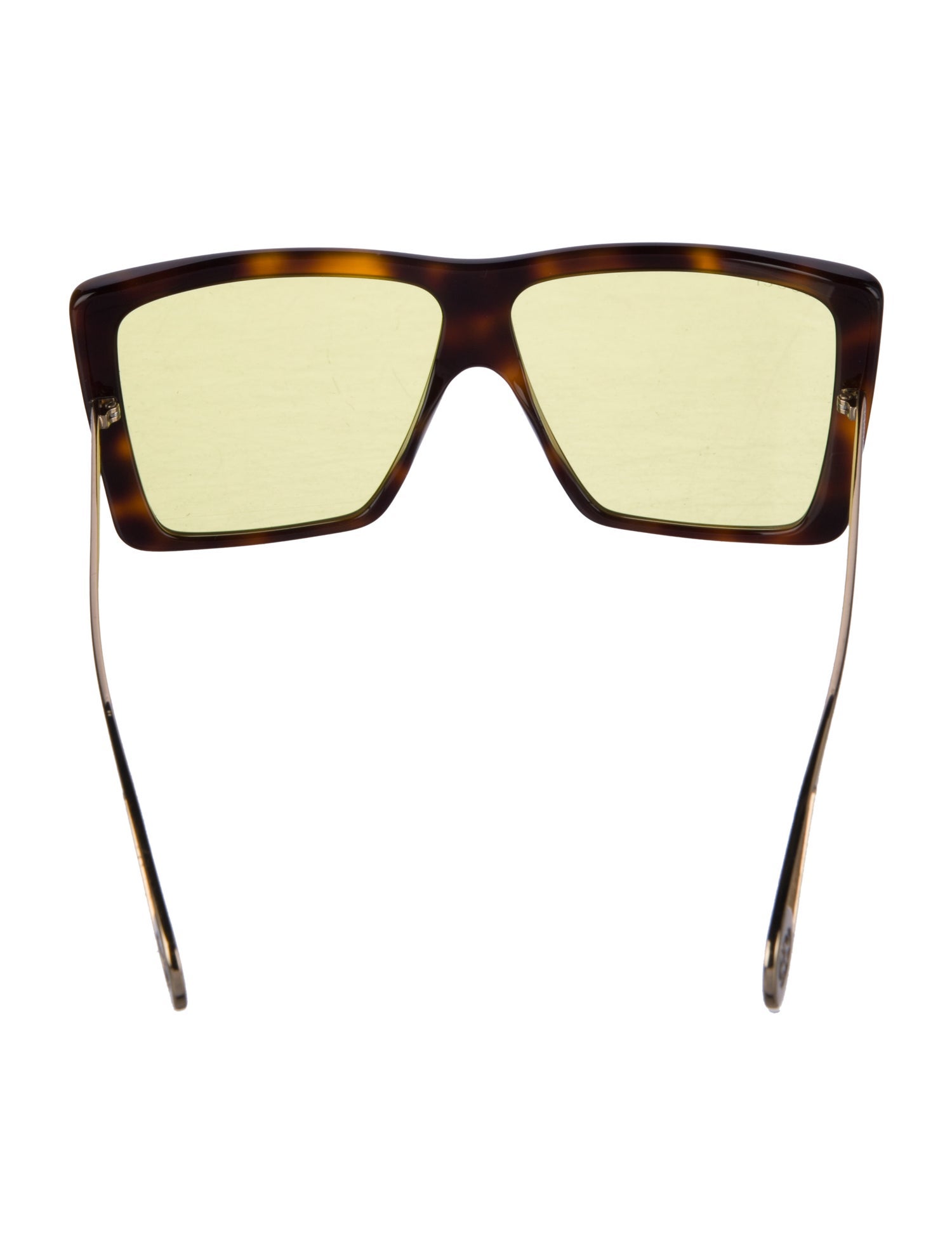 Gucci Interlocking G Logo Square Sunglasses