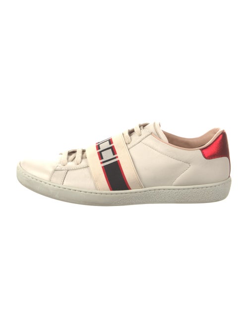 Gucci Hysteria Accent Leather Sneakers