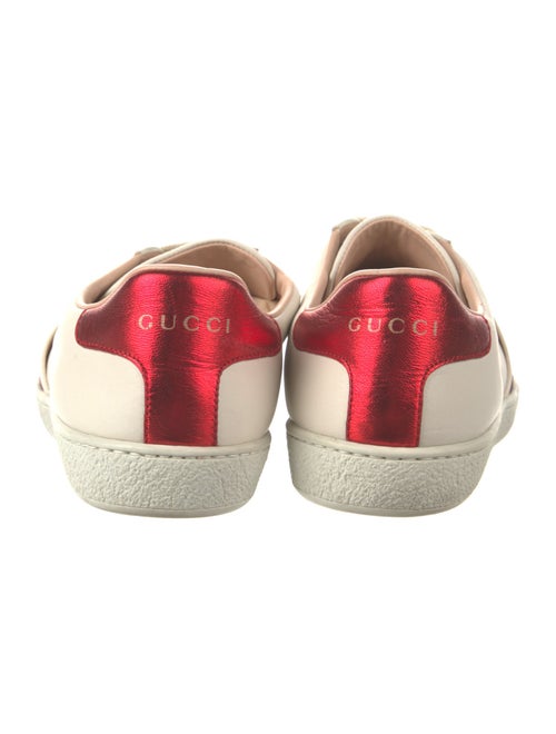 Gucci Hysteria Accent Leather Sneakers