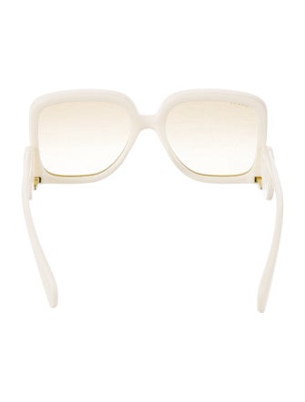 Gucci Interlocking G Logo Oversize Sunglasses