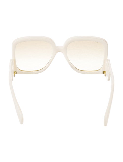 Gucci Interlocking G Logo Oversize Sunglasses