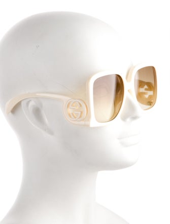 Gucci Interlocking G Logo Oversize Sunglasses