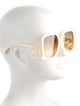 Gucci Interlocking G Logo Oversize Sunglasses