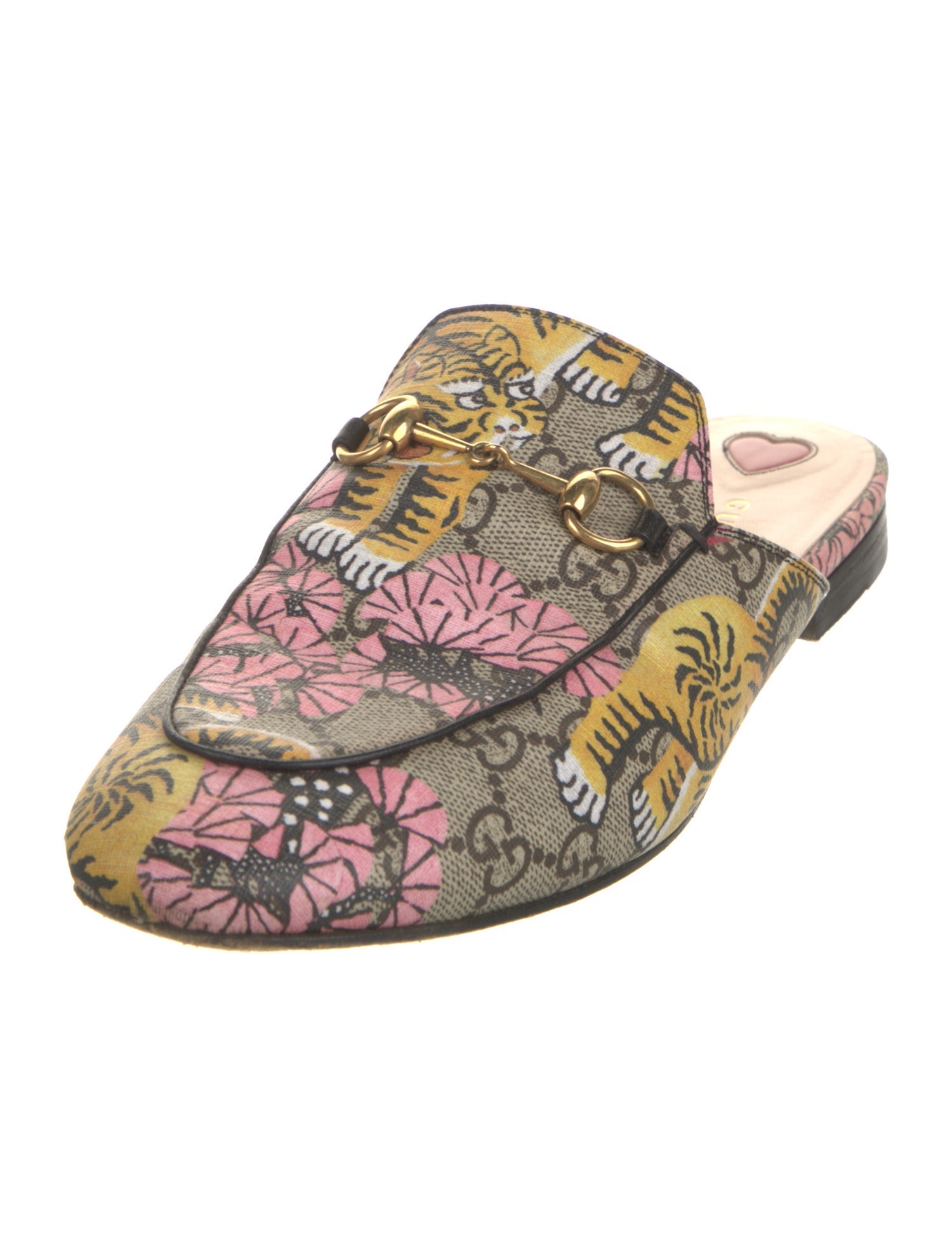 Gucci GG Supreme Mules