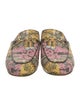 Gucci GG Supreme Mules
