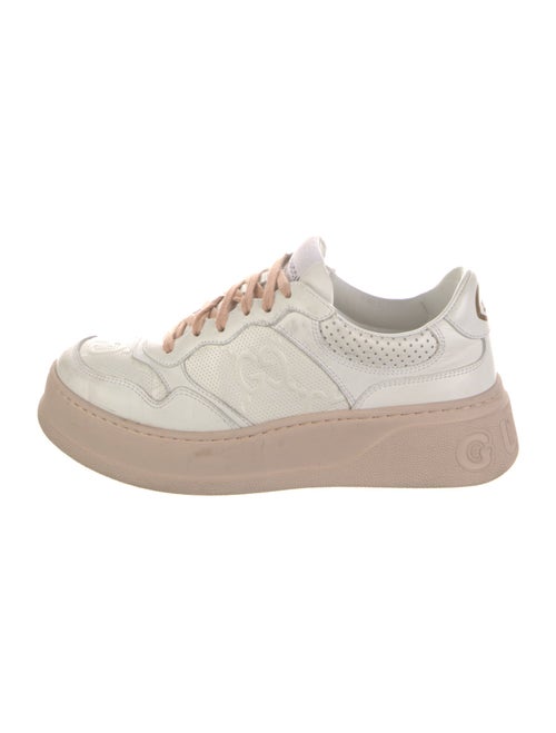 Gucci Interlocking G Logo Leather Sneakers