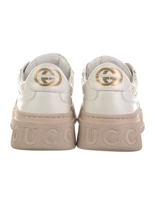 Gucci Interlocking G Logo Leather Sneakers