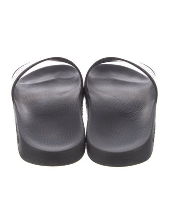 Gucci Web Accent Rubber Slides