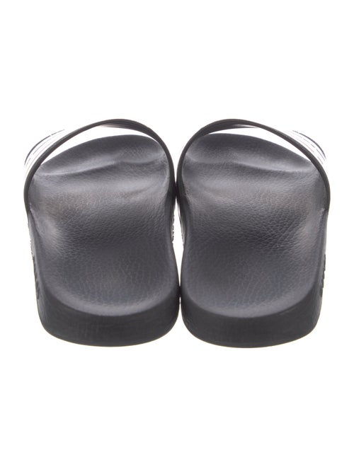 Gucci Web Accent Rubber Slides