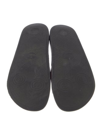 Gucci Web Accent Rubber Slides
