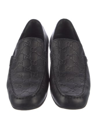 Gucci GG Signature Leather Drivers