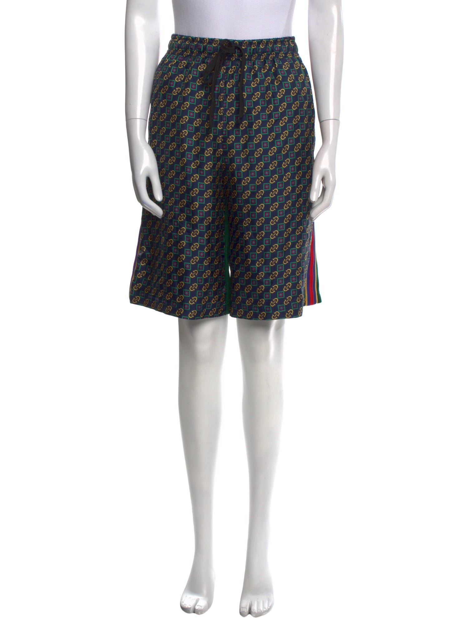 Gucci Silk Knee-Length Shorts