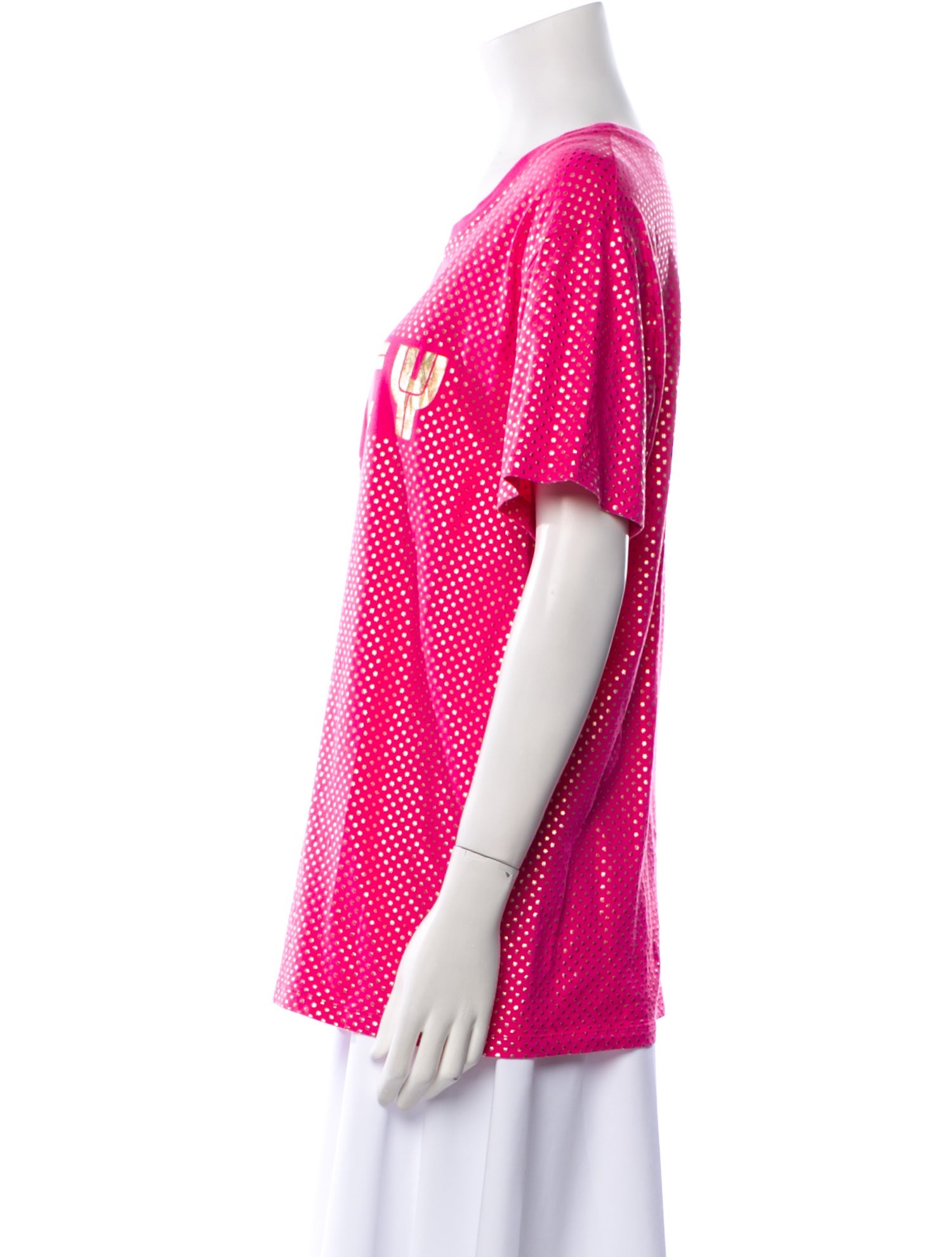 Gucci Graphic Print Crew Neck T-Shirt