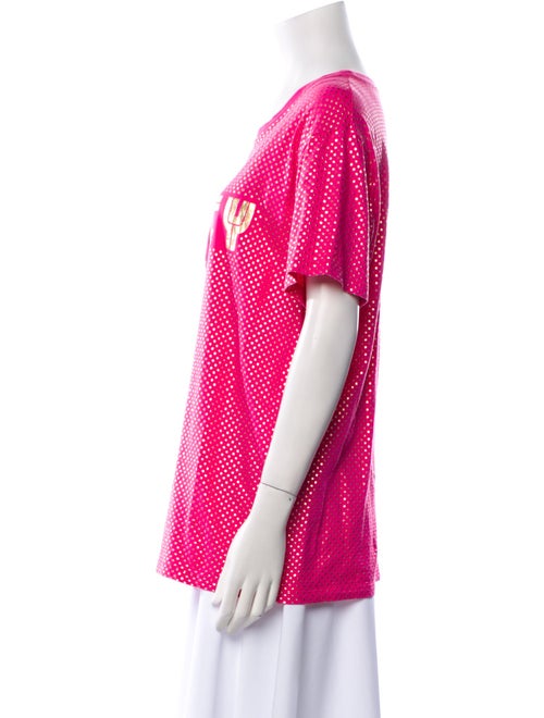 Gucci Graphic Print Crew Neck T-Shirt