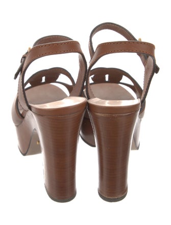 Gucci Leather Sandals