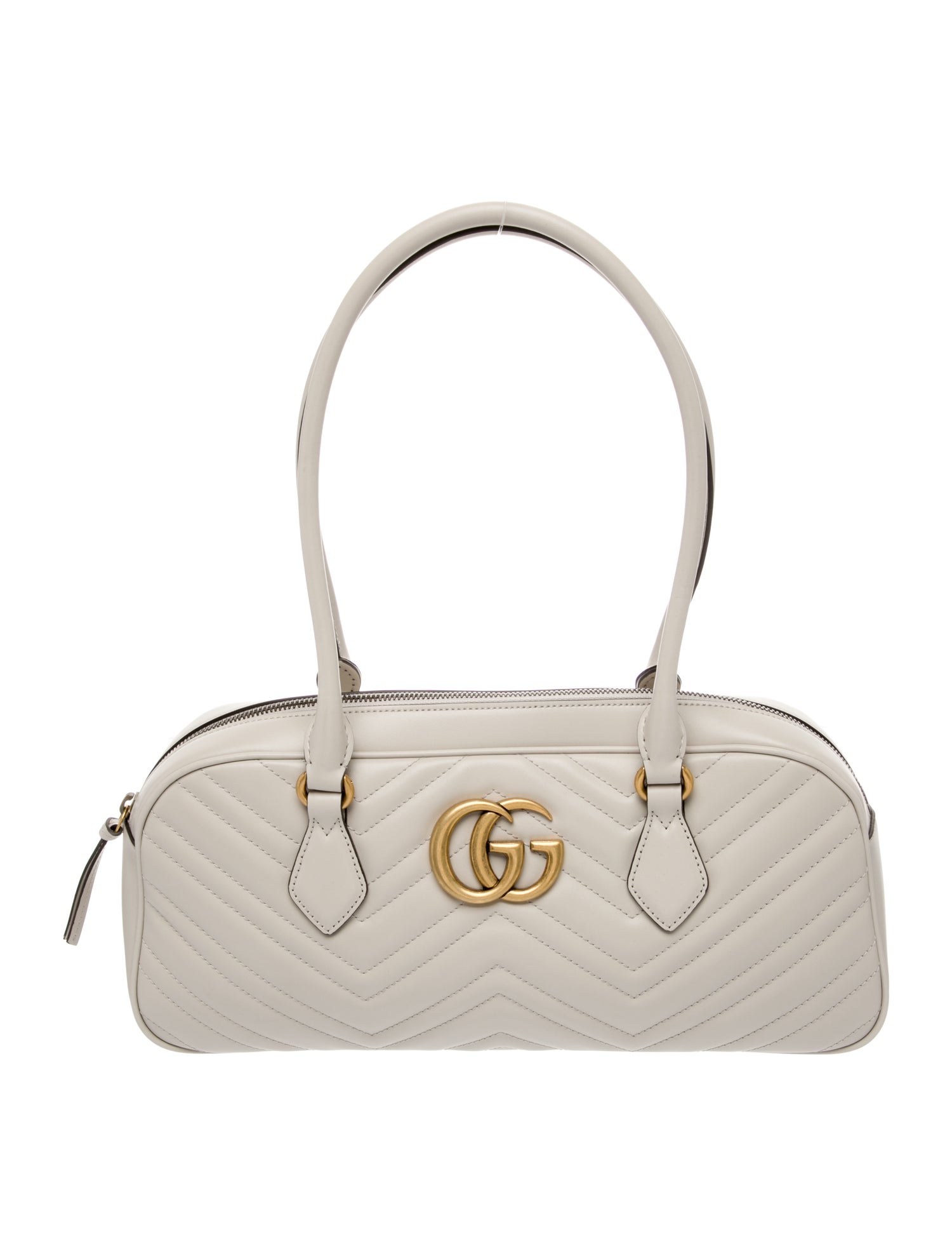 Gucci Leather Matelasse Medium gg marmont