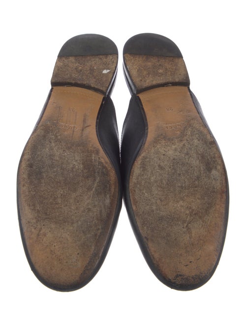 Gucci Horsebit Accent Leather Mules