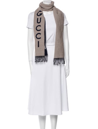 Gucci Cashmere Printed Scarf