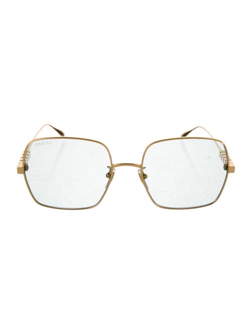 Gucci Signature Logo Square Sunglasses