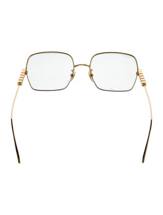 Gucci Signature Logo Square Sunglasses