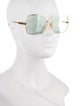Gucci Signature Logo Square Sunglasses