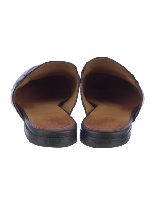Gucci Horsebit Accent Leather Mules