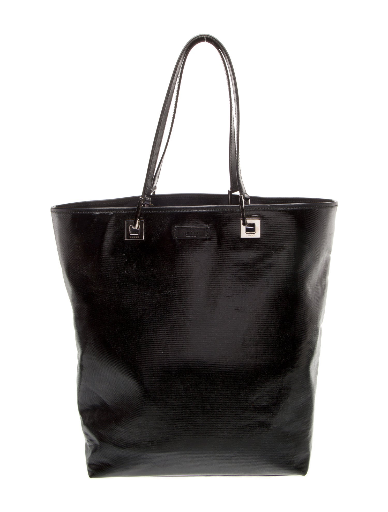 Gucci Patent Leather Bucket Bag