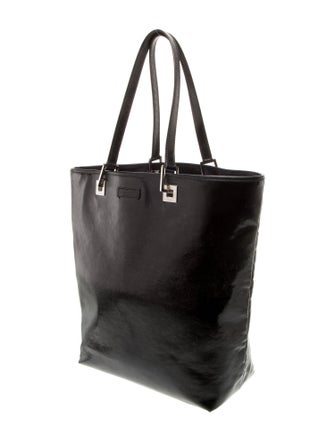 Gucci Patent Leather Bucket Bag