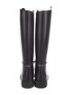 Gucci Horsebit Accent Leather Riding Boots